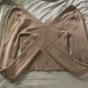 Beige long sleeve
